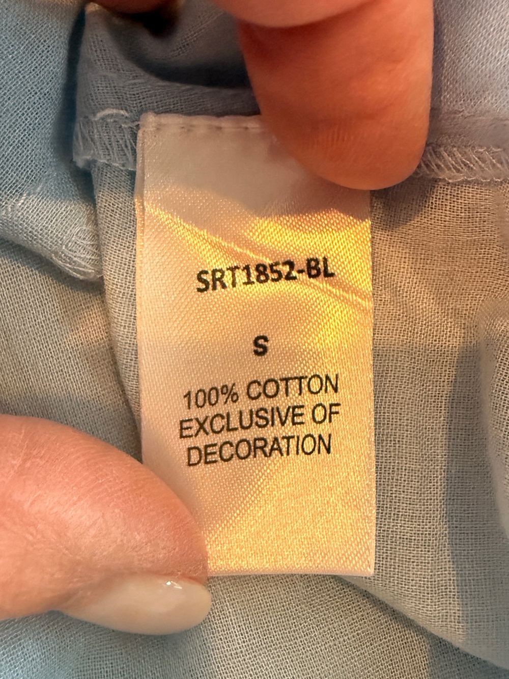 THML Light Blue v neck short sleeve short dress with Tie waist Small - Picture 7 of 8